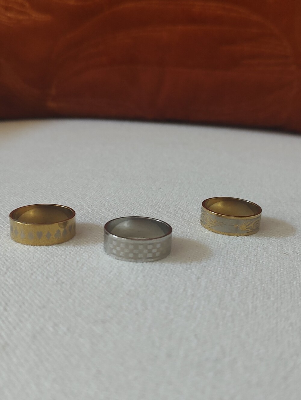 New Stainless Steel Rings
